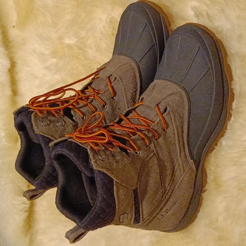 LL Bean mens snow boots, size 14